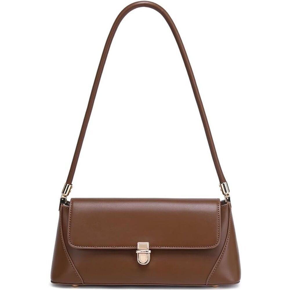 Women Brown Imported Vintage Retro Classic Cute Hobo Tote Mini Clutch Bags